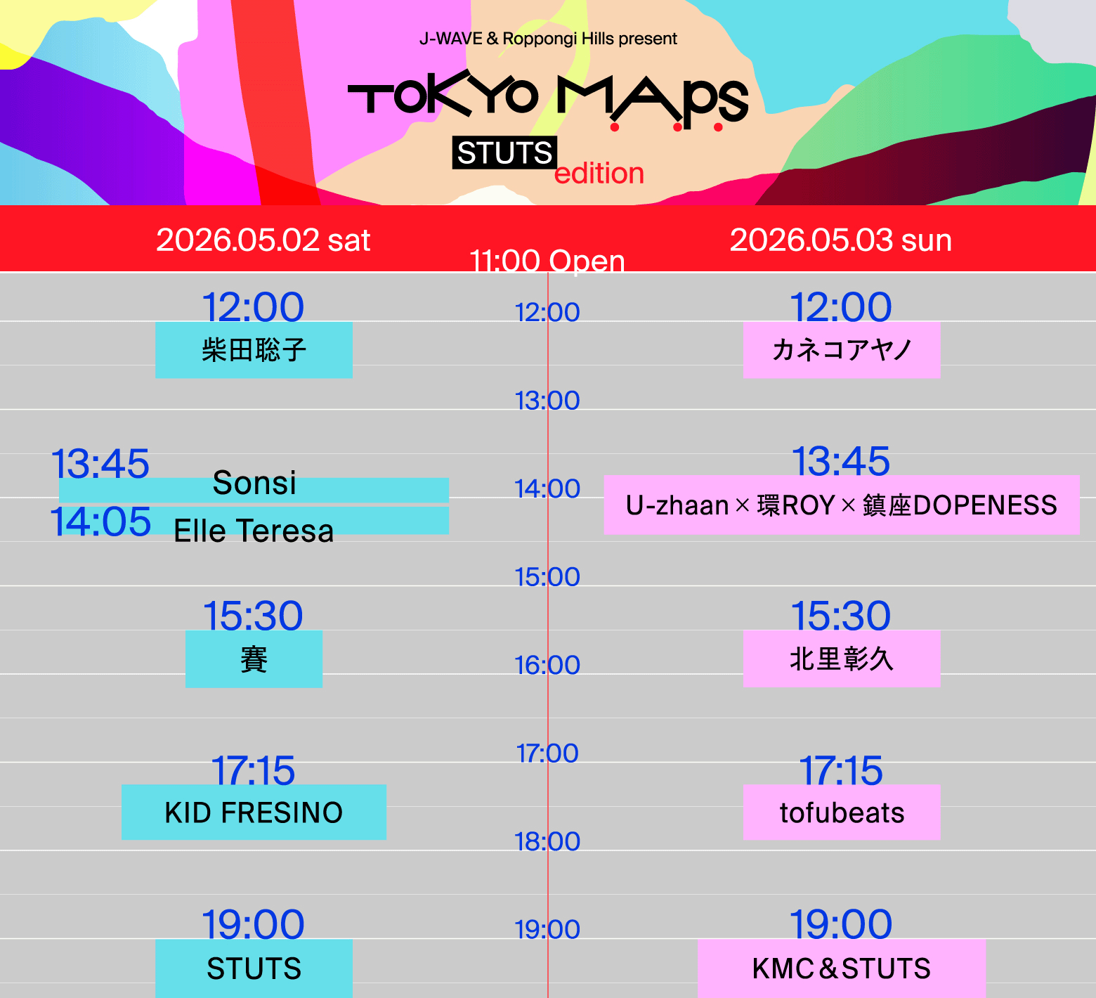 タイムテーブル